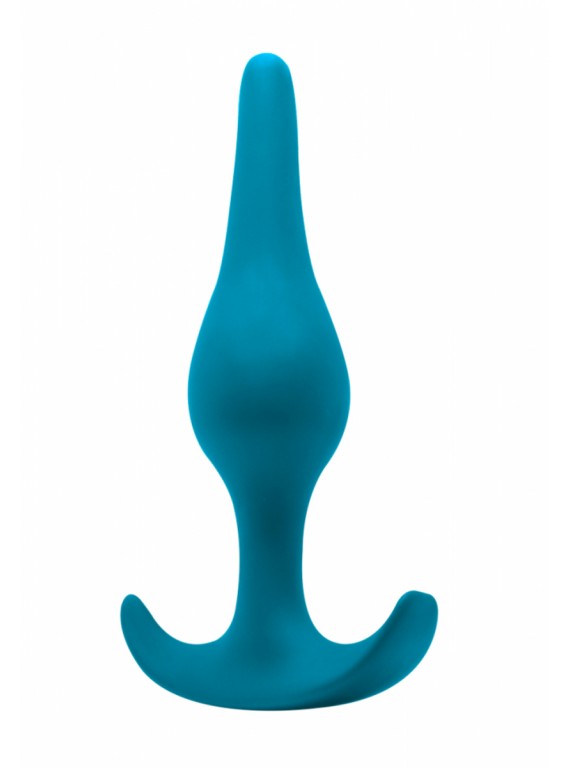 Анальная пробочка для ношения Aquamarine SMOOTH SPICE IT UP!