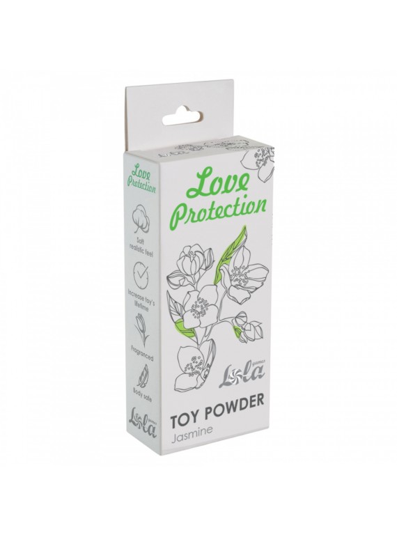 Ароматизированная пудра для игрушек Love Protection Жасмин (15 гр)