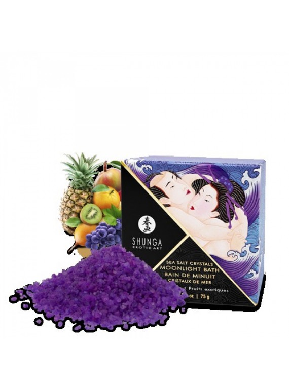 Ароматическая соль для ванны Shunga MOONLIGHT BATH Exotic Fruits (75 г)