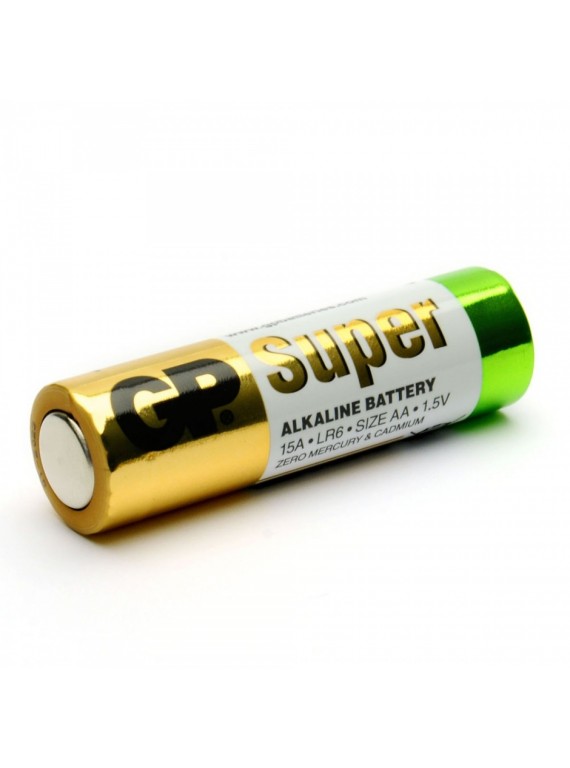 Батарейка алкалиновая GP Super AA в блистере (1 шт)