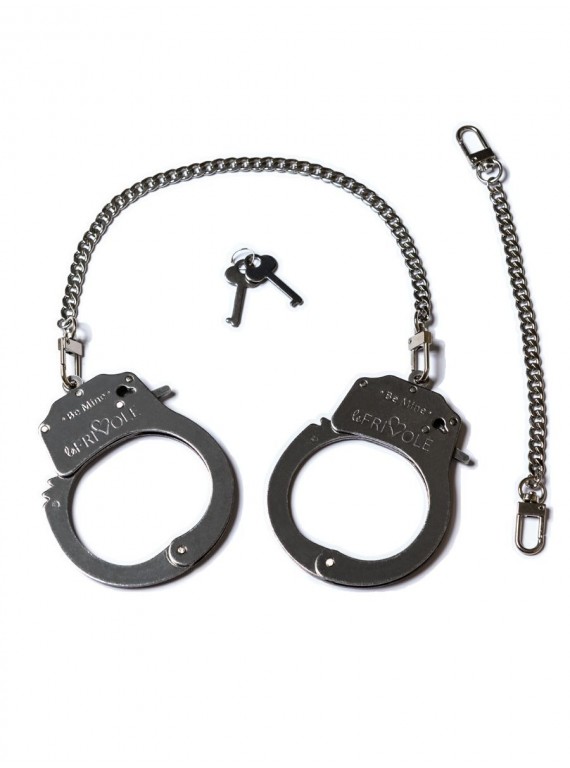 Эксклюзивные наручники со сменными цепями Be Mine