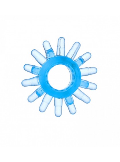 Эрекционное голубое кольцо на пенис "Солнце"