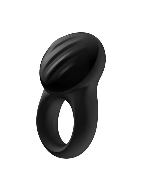 Виброкольцо Satisfyer Signet Ring (10 режимов, синхронизируется со смартфоном)