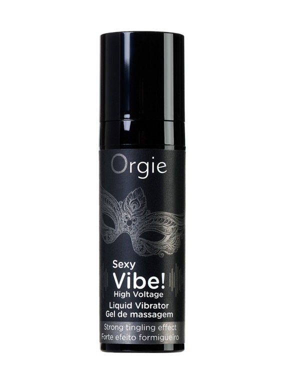Гель для массажа ORGIE Sexy Vibe High Voltage с усиленным эффектом вибрации (15 мл)