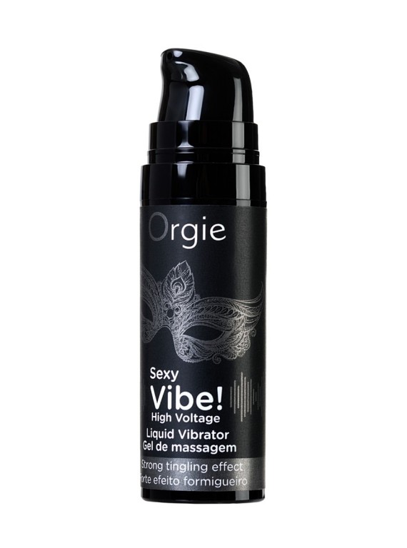 Гель для массажа ORGIE Sexy Vibe High Voltage с усиленным эффектом вибрации (15 мл)