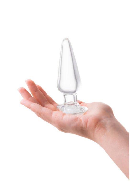 Прозрачная стеклянная пробка Sexus Glass