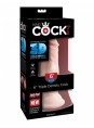 Супер гибкий реалистичный фаллос на присоске King Cock Plus 6'' Triple Density Cock