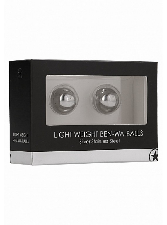 Небольшие металлические вагинальные шарики Light Weight Ben-Wa-Balls