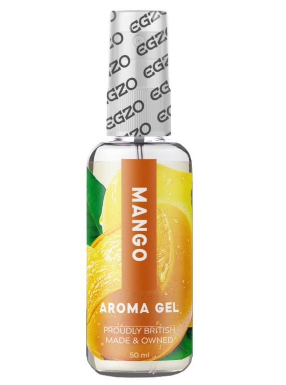 Оральный гель на водной основе EGZO AROMA Mango ароматом манго (50 мл)
