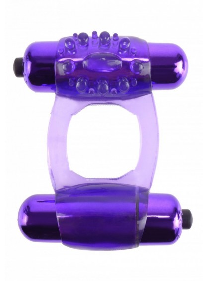 Эрекционное вибро-кольцо Duo Vibr Super Ring