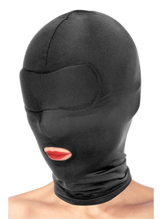 Эластичный шлем с открытой областью рта Fetish Tentation