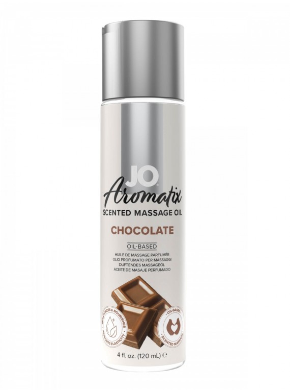 Возбуждающее массажное масло  Aromatix Massage Oil с ароматом шоколада (120 мл)