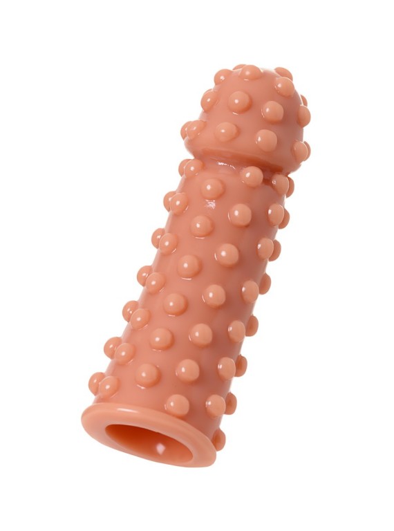 Стимулирующая насадка на пенис с пупырышками KOKOS