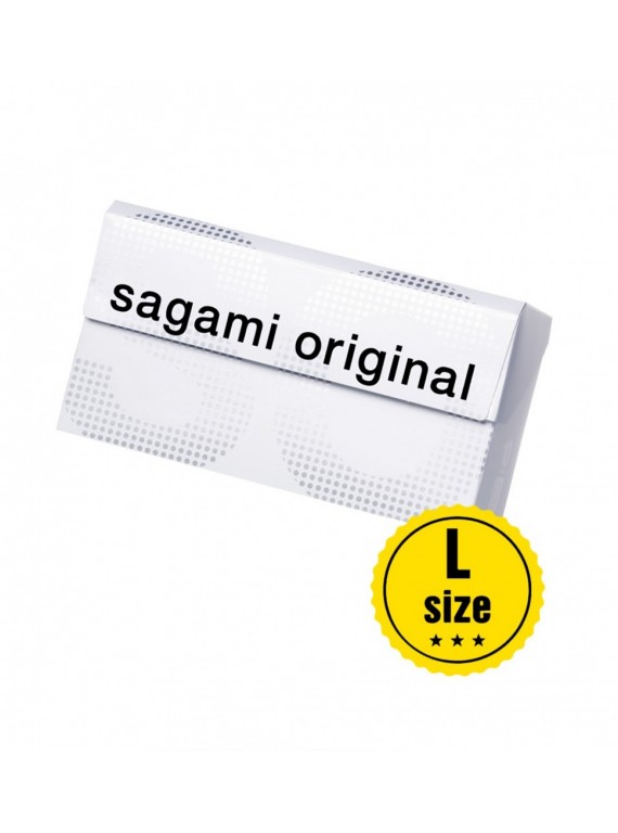 Ультратонкие полиуретановые презервативы Original 0,02 мм (10 шт, размер L)