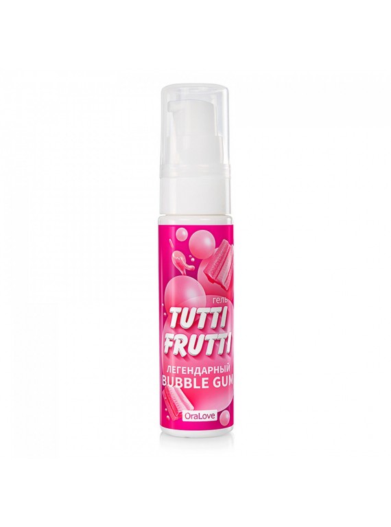 Оральный гель Tutti-Frutti со вкусом жвачки BUBBLE GUM (30 г)