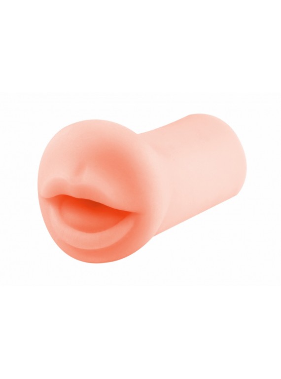 Небольшой реалистичный мастурбатор-рот закрытого типа