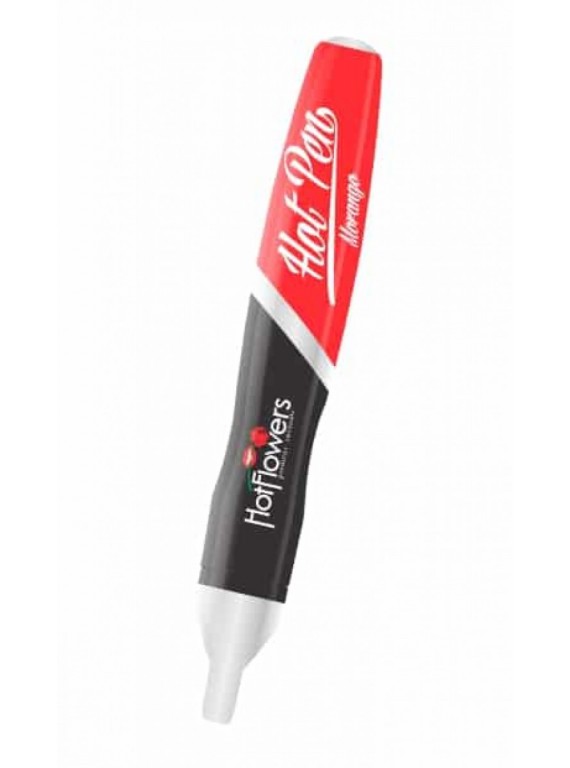 Вкусовая ручка для рисования на теле Hot Pen (клубника)