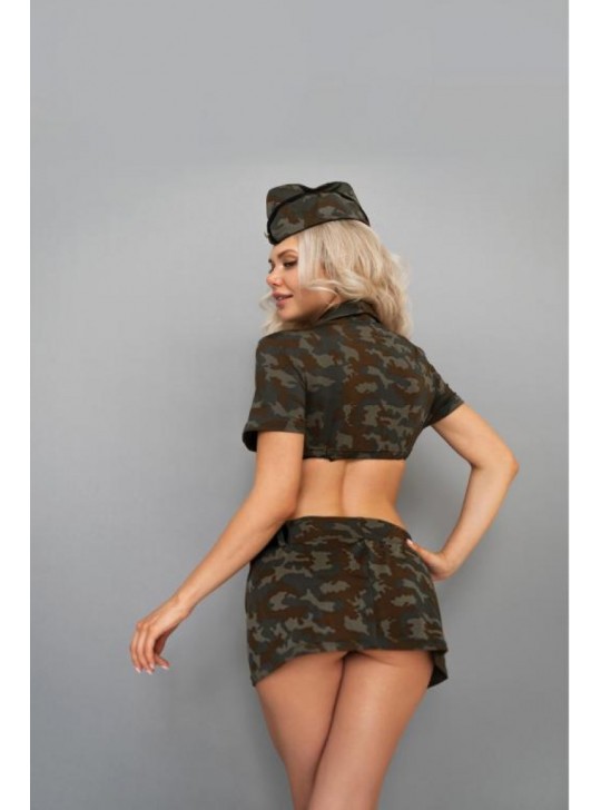 Эротический игровой костюм военной SM