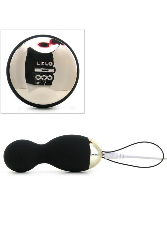 Вибро-стимулятор с вражением и вибро-пультом LELO Hula Beads (8 режимов)