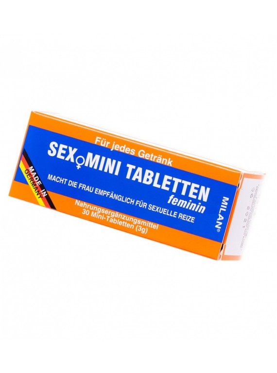 Возбуждающие таблетки для женщин Sex Mini (30 шт)