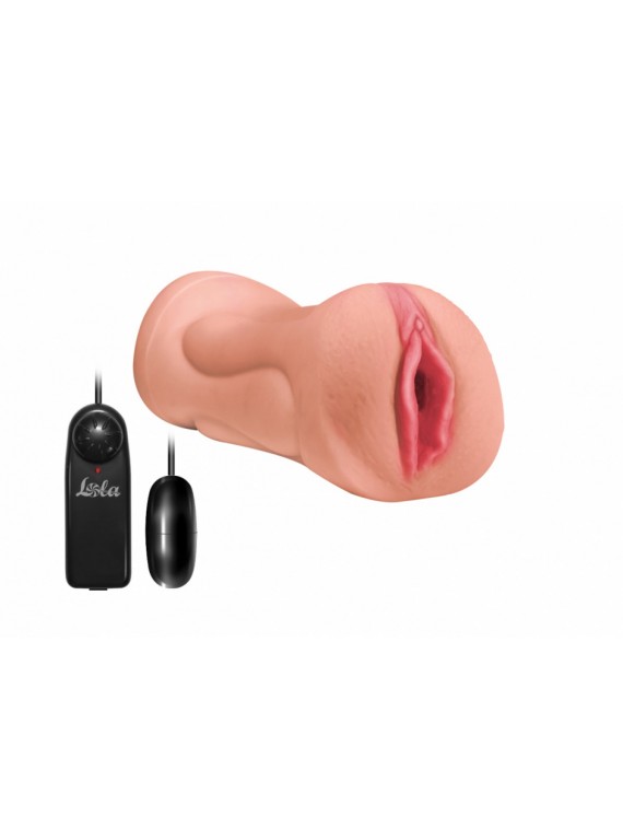 Двусторонний мастурбатор с вибрацией Babylicious (вагина и рот)