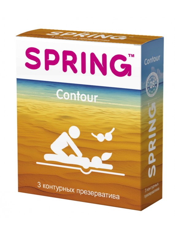Контурные презервативы SPRING Contour (3 шт)