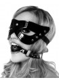 Лакированный комплект Masquerade Mask & Ball Gag