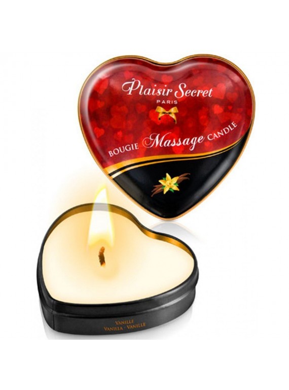 Массажная свеча с ароматом ванили Bougie Massage Candle (35 мл)