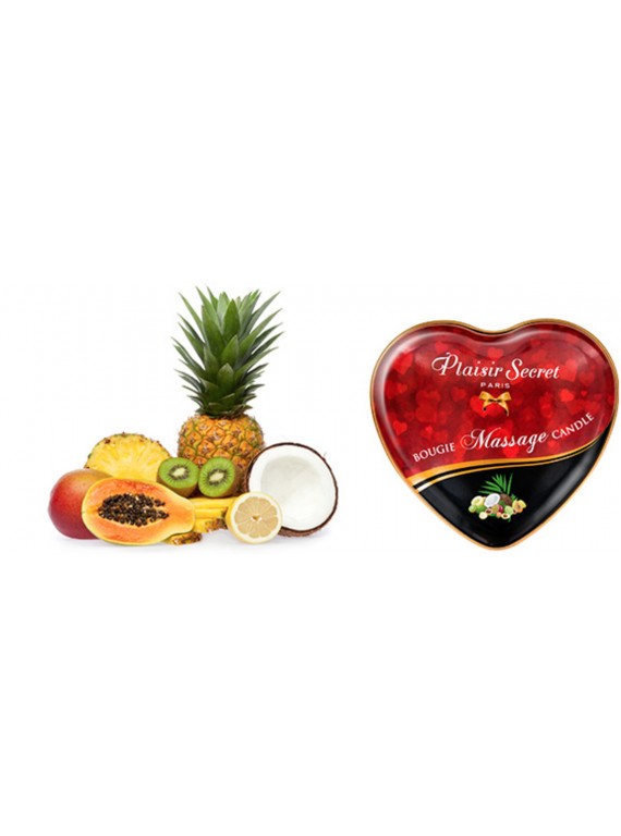 Массажная свеча с ароматом тропических фруктов Bougie Massage Candle (35 мл)