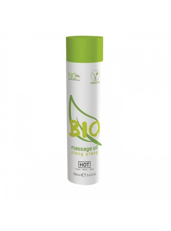 Массажное масло HOT BIO Massage Oil Ylang Ylang с иланг иланг (100 мл)