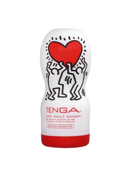 Мастурбатор TENGA&Keith Haring Deep Throat (глубокая глотка)