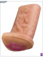 Мастурбатор-вагина девственница с отверстием для вибро-яйца Gentle Touch