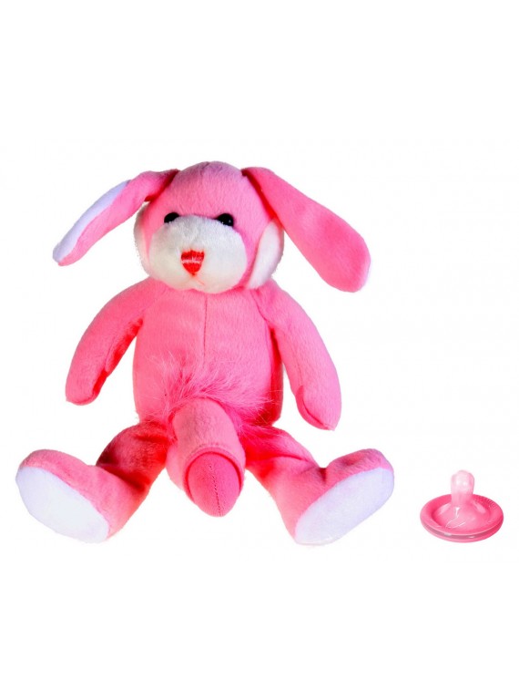 Мягкая игрушка "Кролик с фаллосом" RABBIT PINK