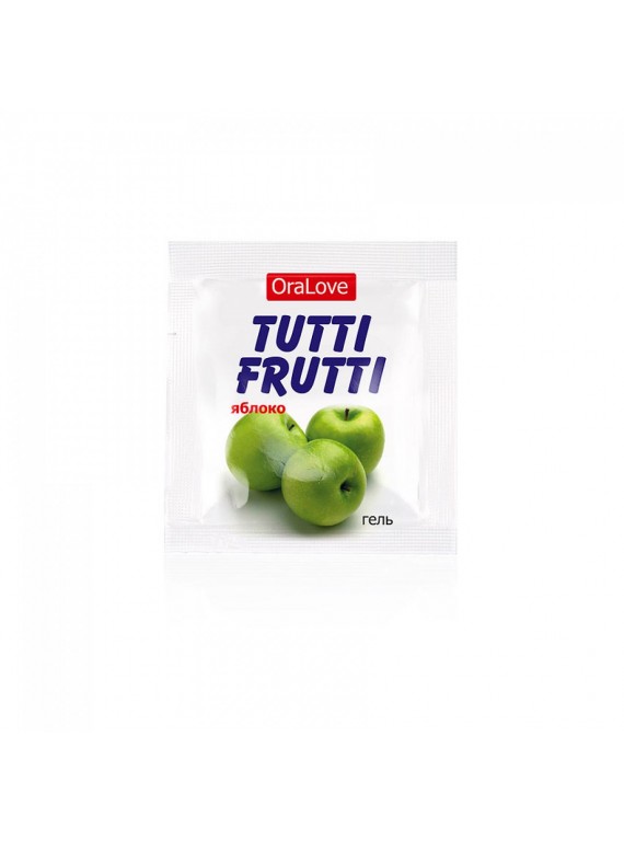 Оральный гель Tutti-Frutti со вкусом зеленого яблока (5 шт по 4 г)