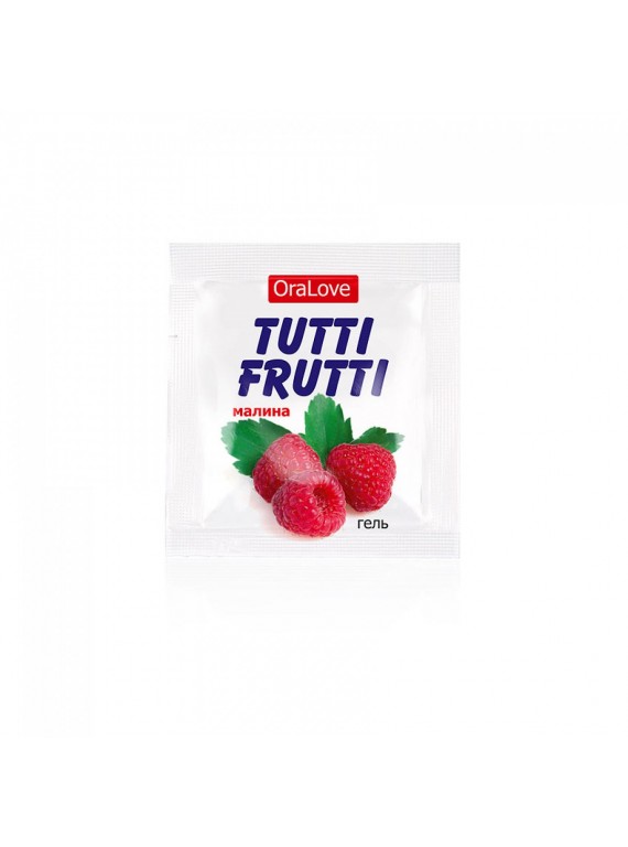 Оральный гель Tutti-Frutti со вкусом спелой малины (5 шт по 4 г)