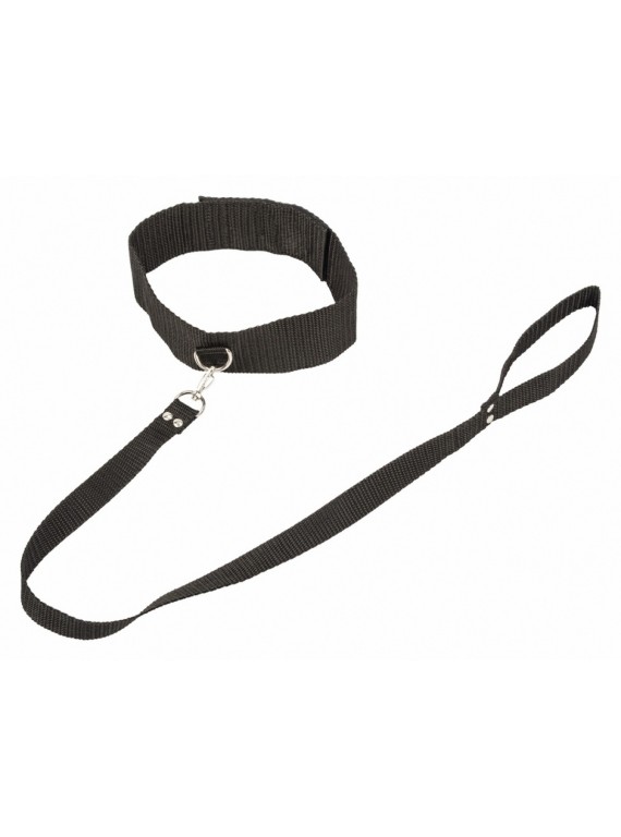 Ошейник с поводком Bondage Collection Collar and Leash (Plus Size)