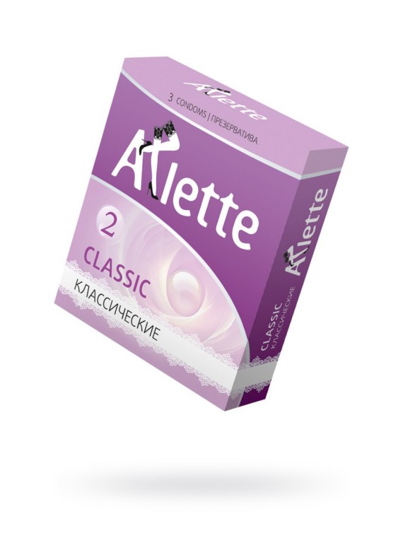 Презервативы Arlette Classic классические № 2 (3 шт)