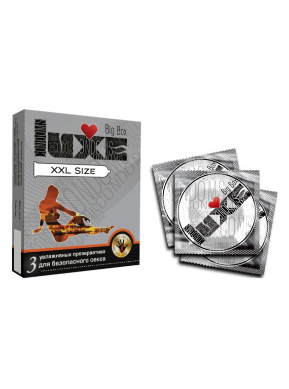 Презервативы Luxe увеличенного размера XXL size (3 шт)