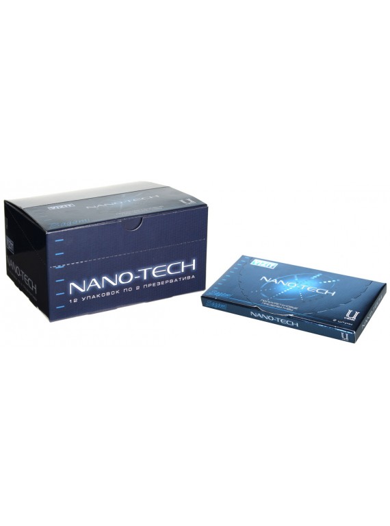 Презервативы VIZIT NANO-TECH  полиуретановые, 2 шт.