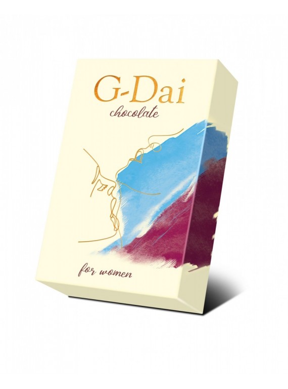 Темный возбуждающий шоколад для женщин G-Dai (15 г)