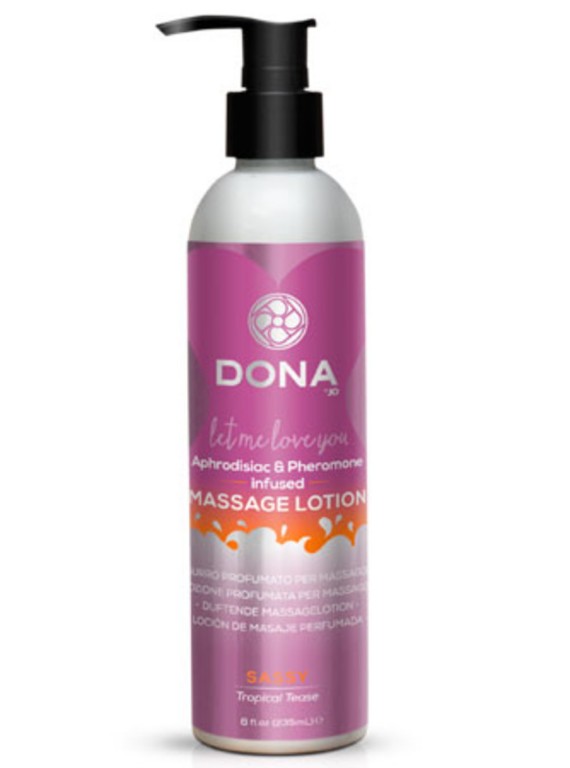 Увлажняющий лосьон для массажа Dona Massage Lotion Sassy Aroma Tropical Tease (235 мл)