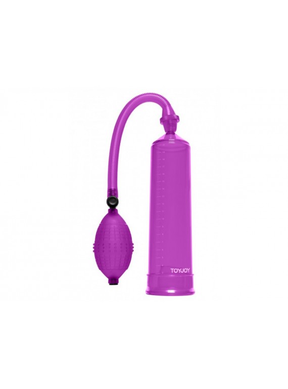 Фиолетовая вакуумная помпа с грушей Power Pump
