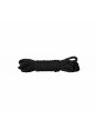 Черная веревка Kinbaku Mini Rope серии OUCH! (1,5 метра)